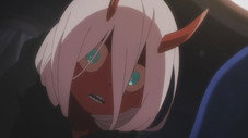 Still from DARLING in the FRANXX S1E12