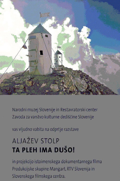 Poster for Aljazev stolp: Ta pleh ima duso