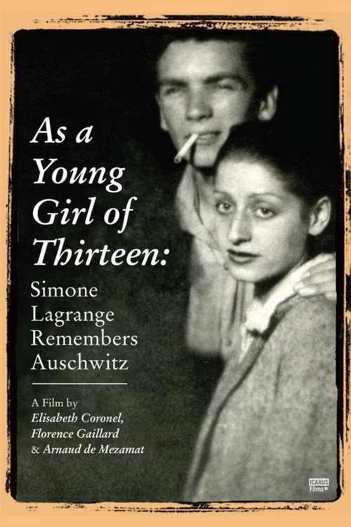 As a Young Girl of Thirteen
