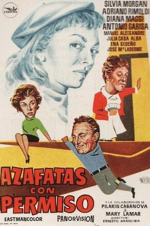Poster for Azafatas con permiso