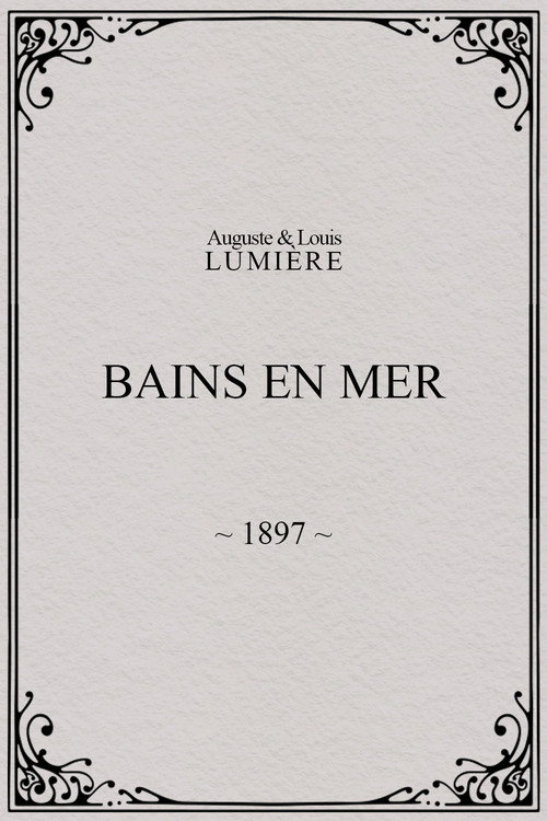 Bains en mer