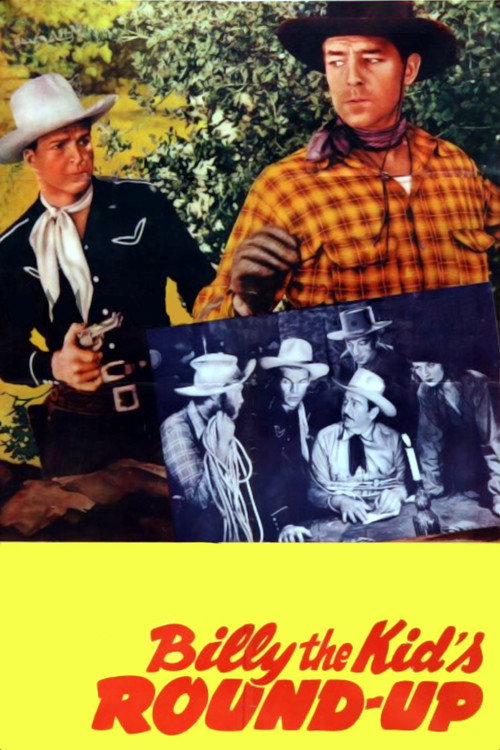 Poster for Billy the Kid's Round-Up