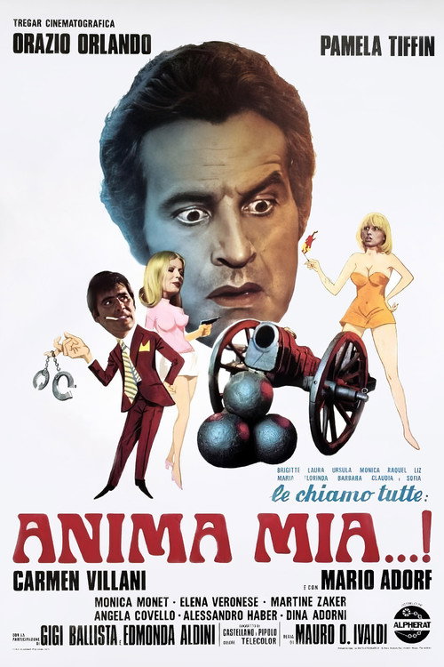 Brigitte, Laura, Ursula, Monica, Raquel, Liz, Maria, Florinda, Barbara, Claudia, e Sofia, le chiamo tutte... anima mia