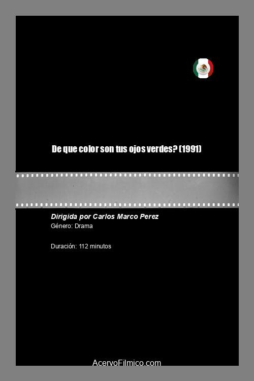 De que color son tus ojos verdes?