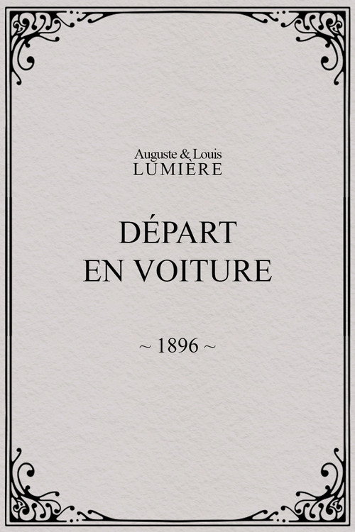 Poster for Départ en voiture