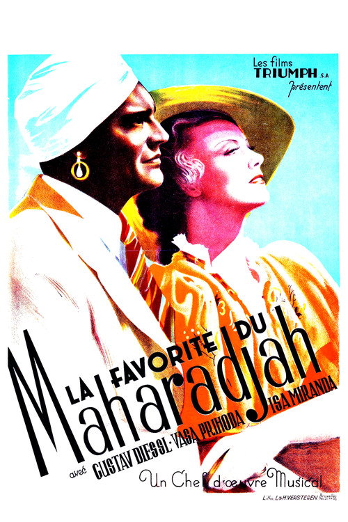 Poster for Die Liebe des Maharadscha