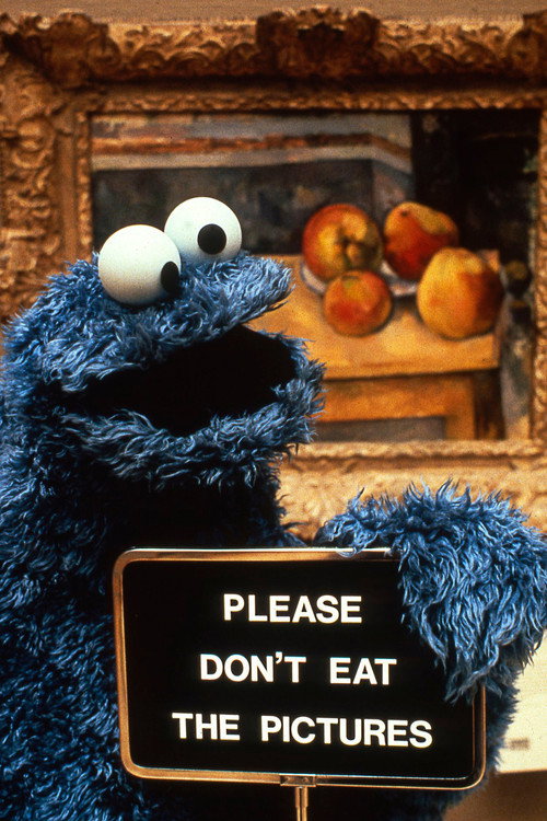 Poster for Don't Eat the Pictures: Sesame Street at the Metropolitan Museum of Art