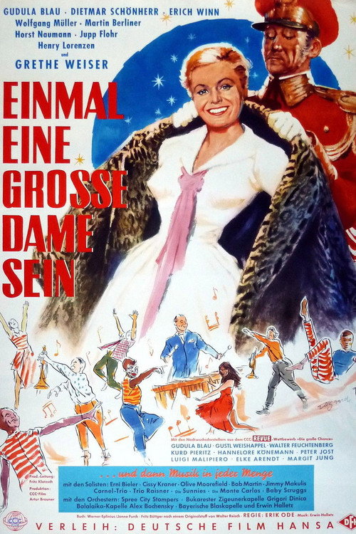 Einmal eine grosse Dame sein