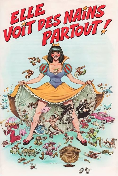 Elle voit des nains partout!