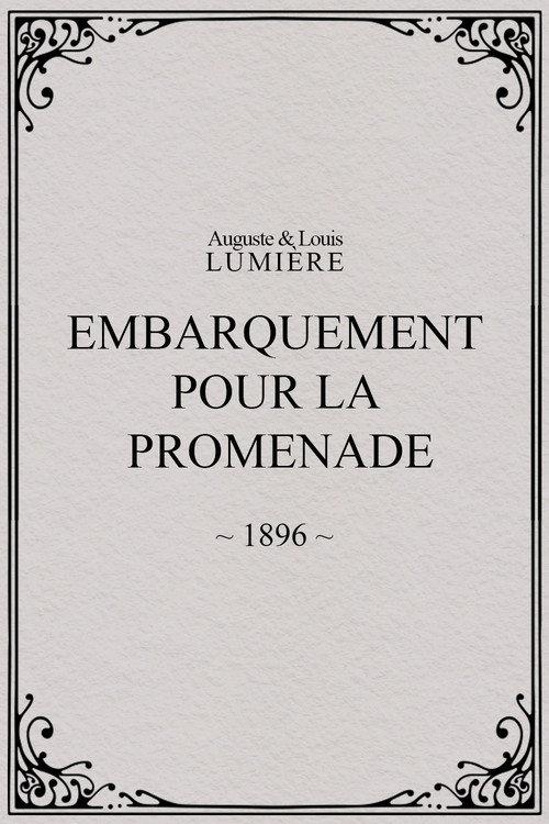 Poster for Embarquement pour la promenade