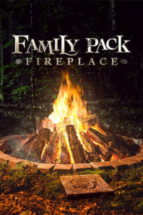 Family Pack: Fireplace poster
