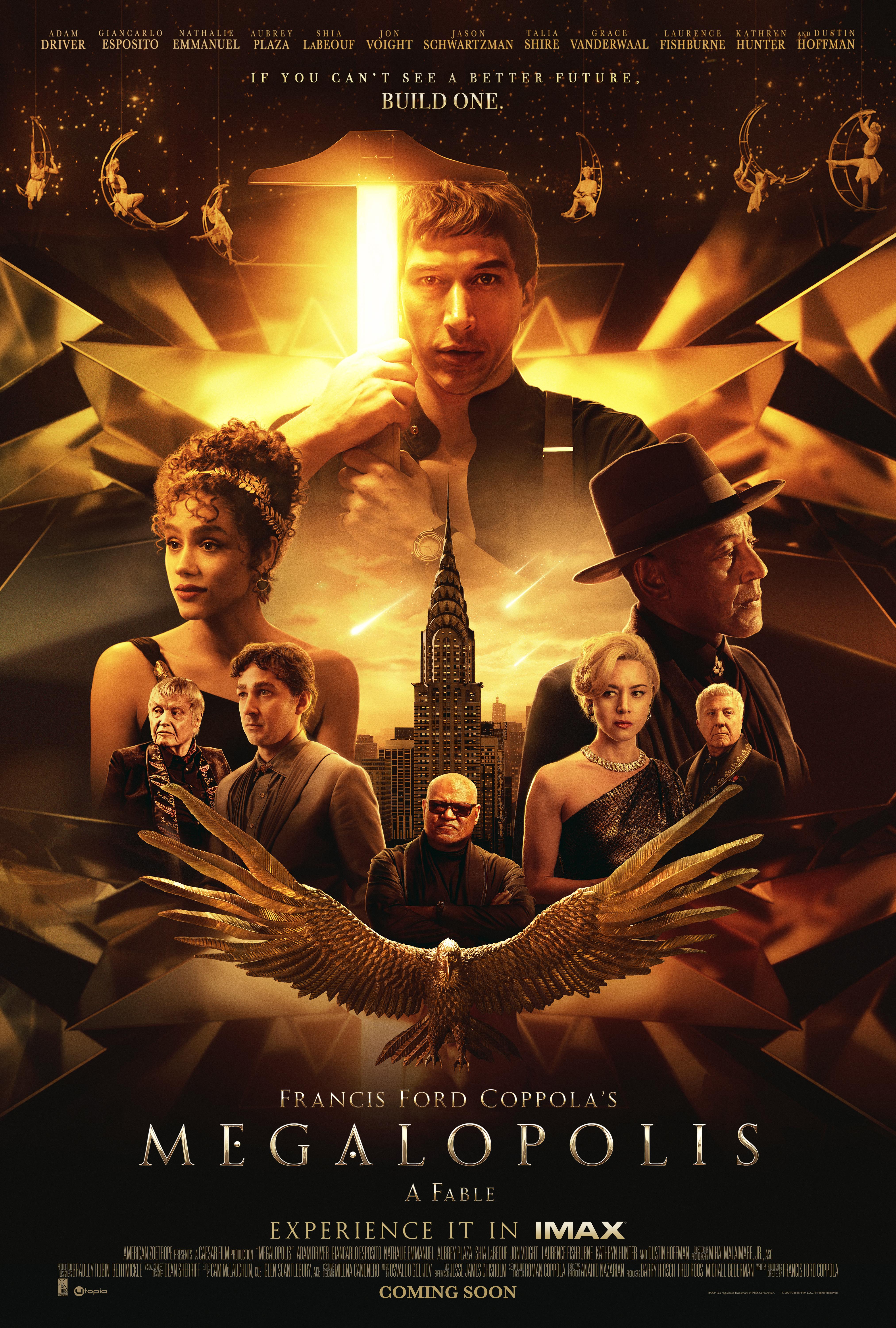 Francis Ford Coppola's Megalopolis: A Fable