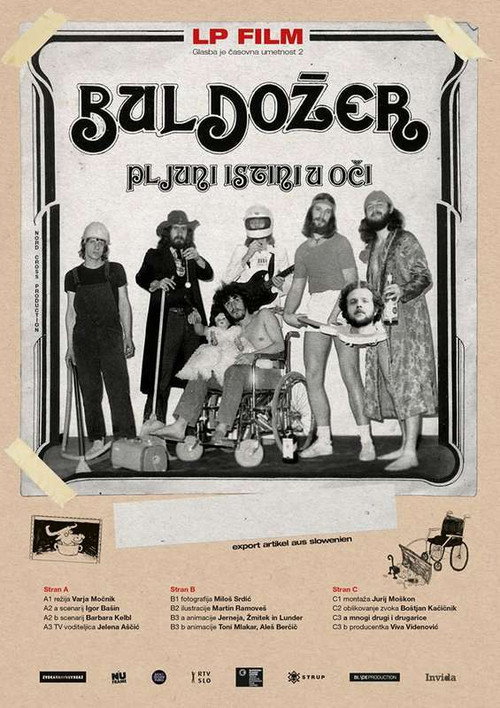 Glasba je casovna umetnost 2 LP film Buldozer: Pljuni istini u oci