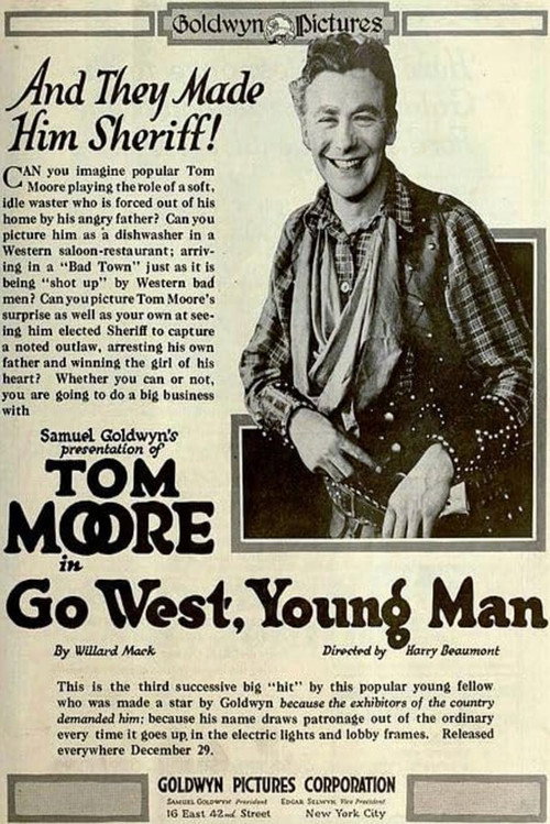 Poster for Go West, Young Man