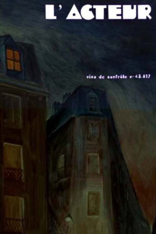 Poster for L'acteur