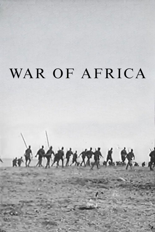 Poster for La guerra de África