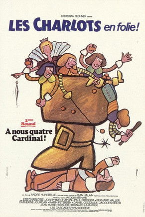 Les Charlots en folie: À nous quatre Cardinal!