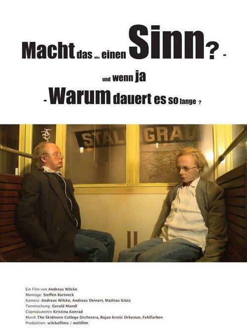 Macht das alles einen Sinn? Und wenn ja: Warum dauert es so lange?
