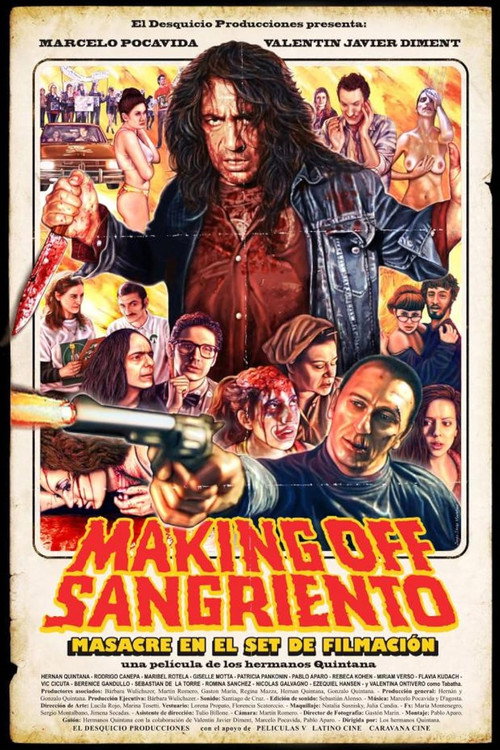 Making off Sangriento: Masacre en el set de Filmación