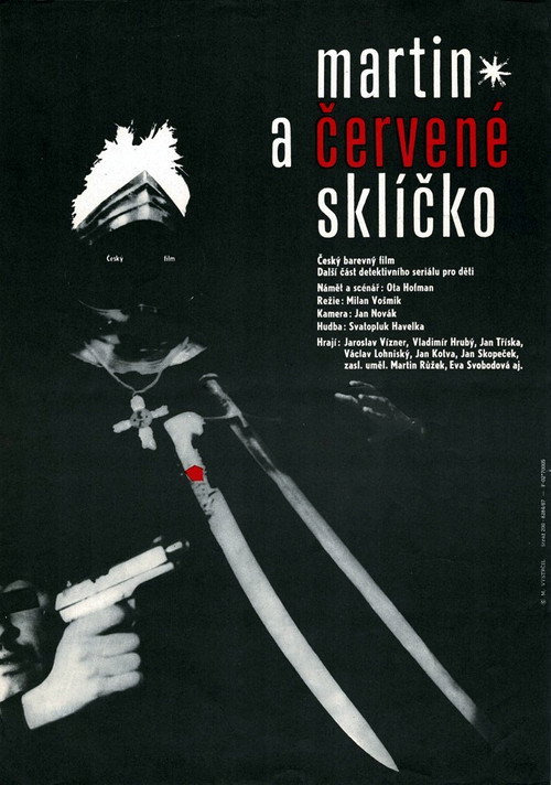 Martin a cervené sklícko