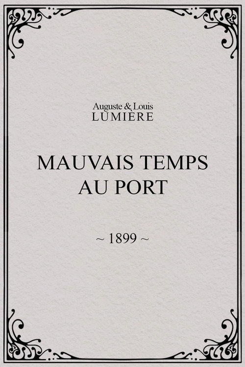 Mauvais temps au port