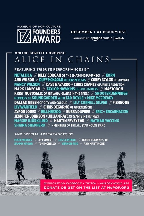 MoPOP Founders Award Honoring Alice in Chains