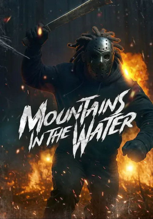 Mountains in the water
