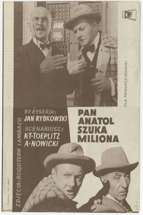 Mr. Anatol Seeks a Million