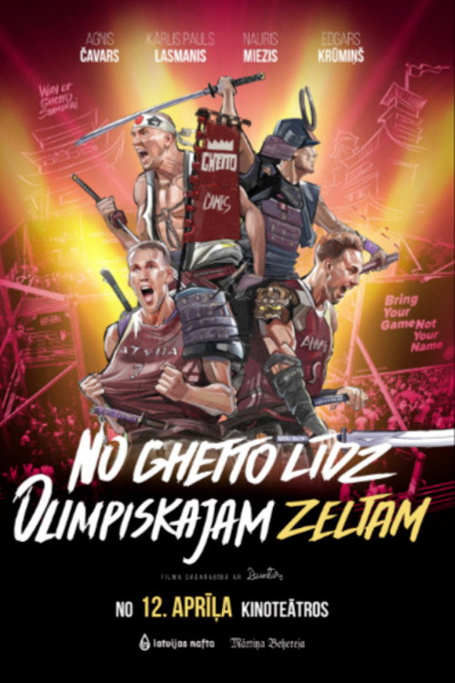 No Ghetto lidz Olimpiskajam Zeltam