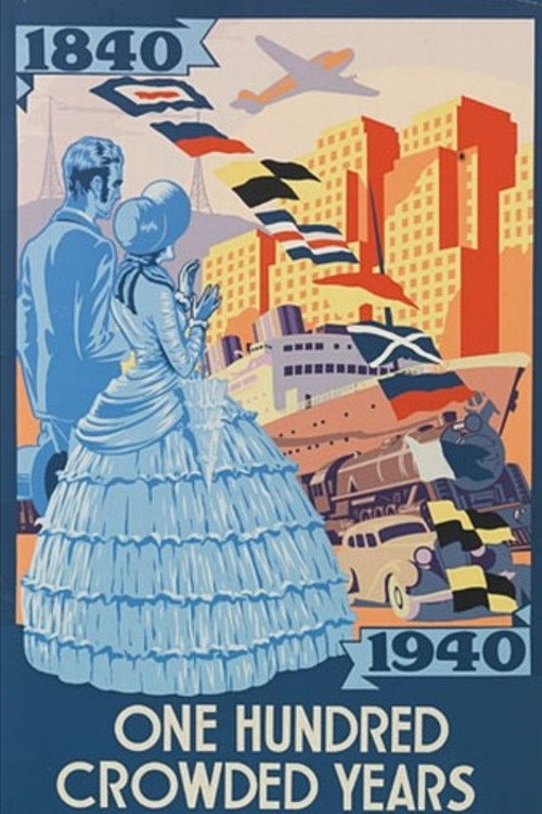 Poster for One Hundred Crowded Years