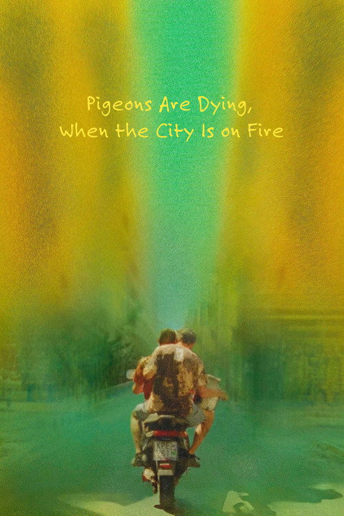 Poster for Pigeons Are Dying, When the City Is on Fire