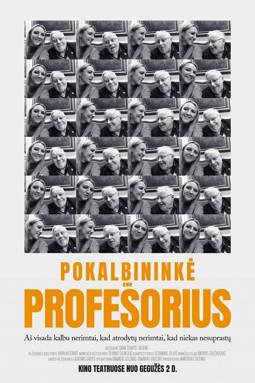 Pokalbininke ir profesorius