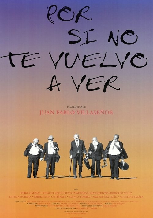 Por si no te vuelvo a ver