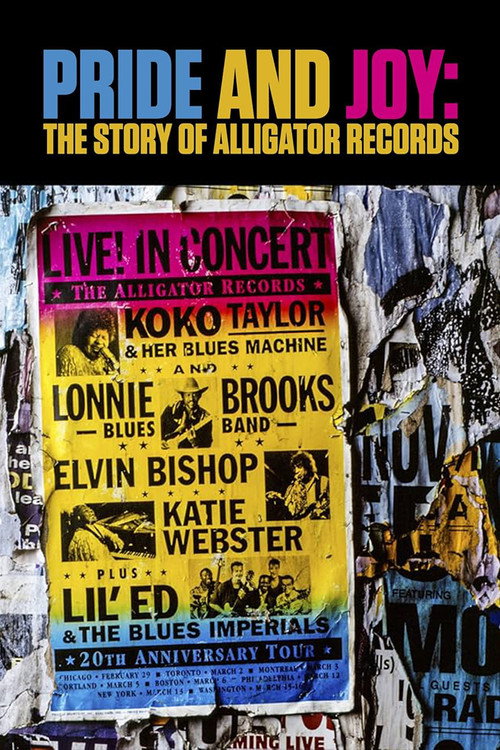 Poster for Pride and Joy: The Story of Alligator Records
