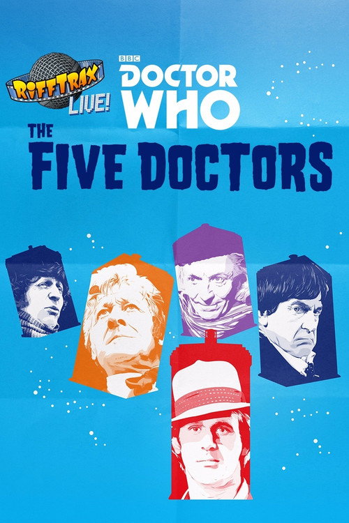 Poster for RiffTrax Live: Doctor Who - The Five Doctors