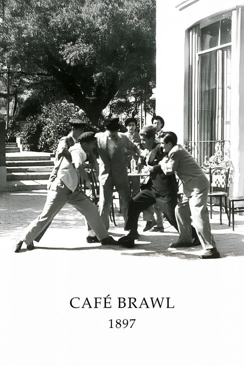 Riña en un café