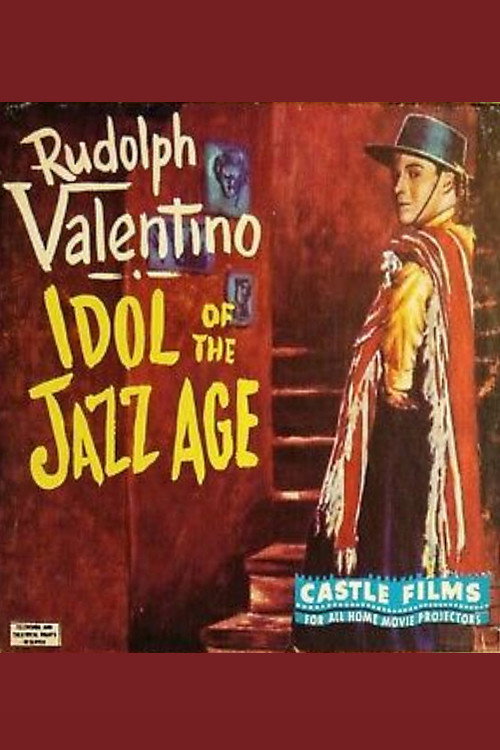 Poster for Rudolph Valentino - Idol of the Jazz Age