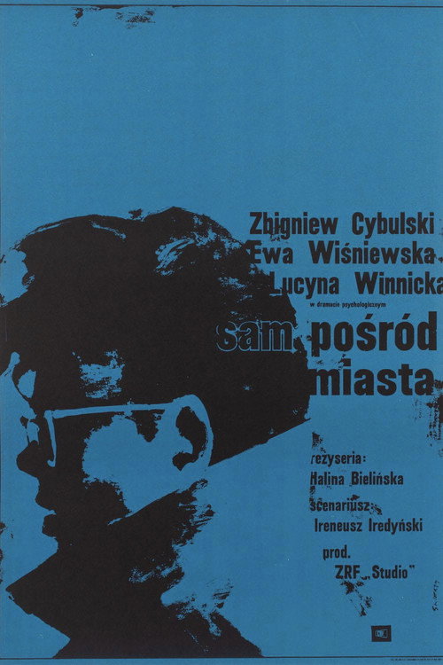 Sam posród miasta