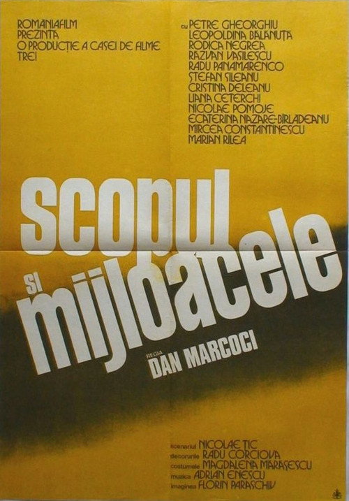 Poster for Scopul si mijloacele