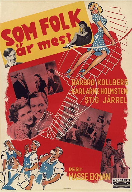 Poster for Som folk är mest