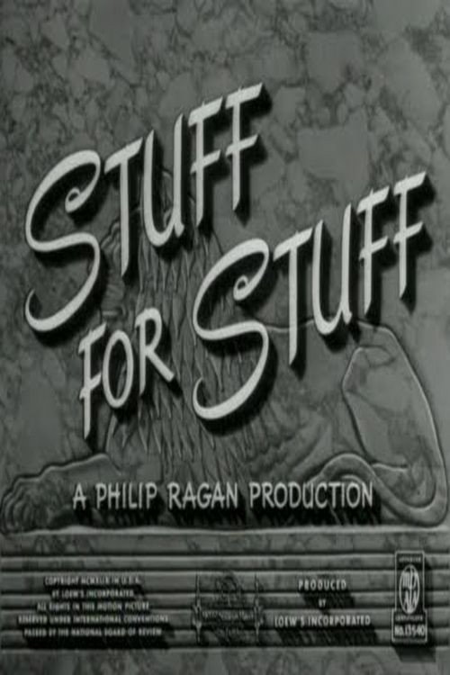 Stuff for Stuff