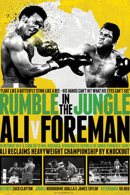 Poster for The Rumble in the Jungle