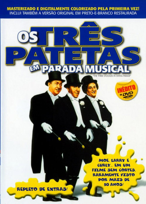 Poster for The Three Stooges: Swing Parade (In Color)