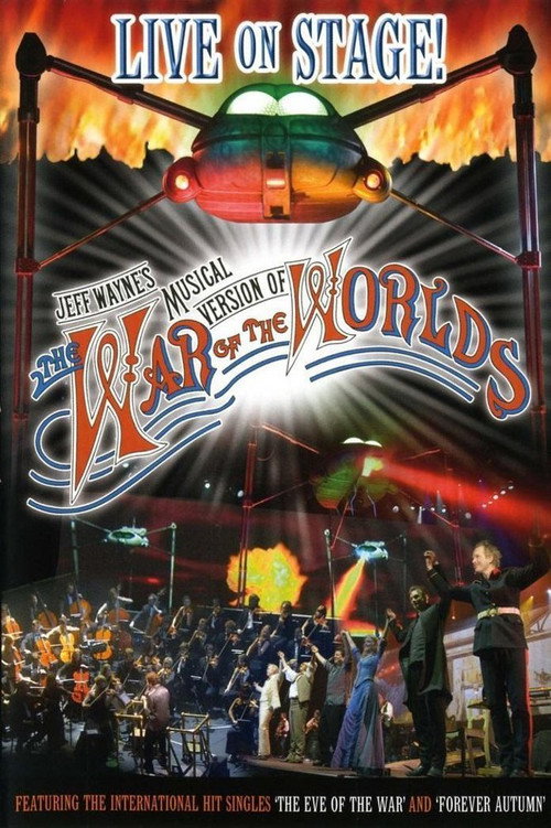 Poster for The War of the Worlds: Live on Stage!