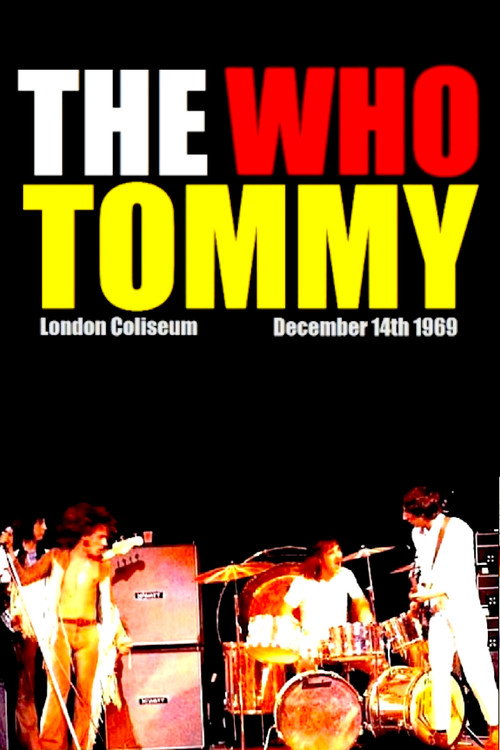 Poster for The Who at the London Coliseum 1969