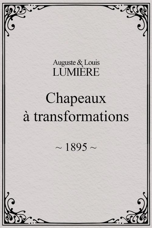 Poster for Transformation by Hats, Comic View