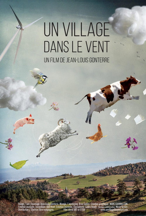 Un village dans le vent