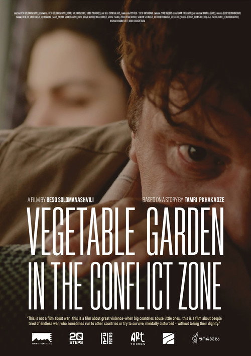 Vegetable garden in the conflict zone