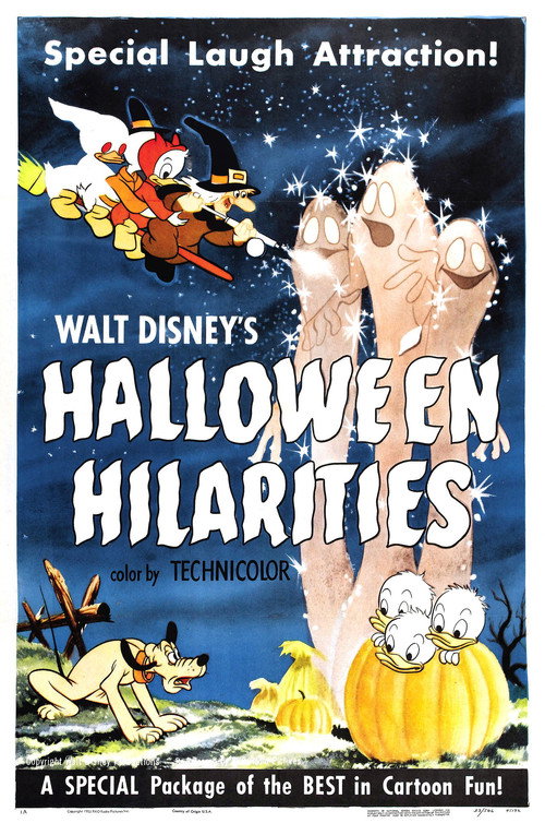 Poster for Walt Disney's Hallowe'en Hilarities