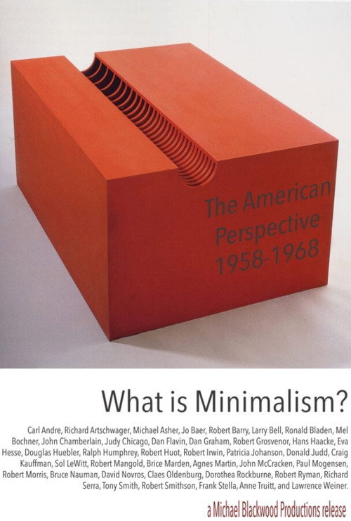 What is Minimalism?: The American Perspective 1958-1968